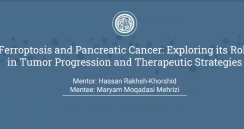 نقش Ferroptosis در سرطان پانکراس - ارائه پایانی مریم مقدسی